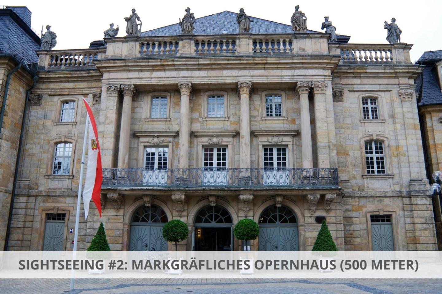 Apartment Wahnfried No4 - Zentral Wohnen Mit Kueche Und Duschbad, Parkplatz, 300M Zur Fussgaengerzone Bayreuth Buitenkant foto